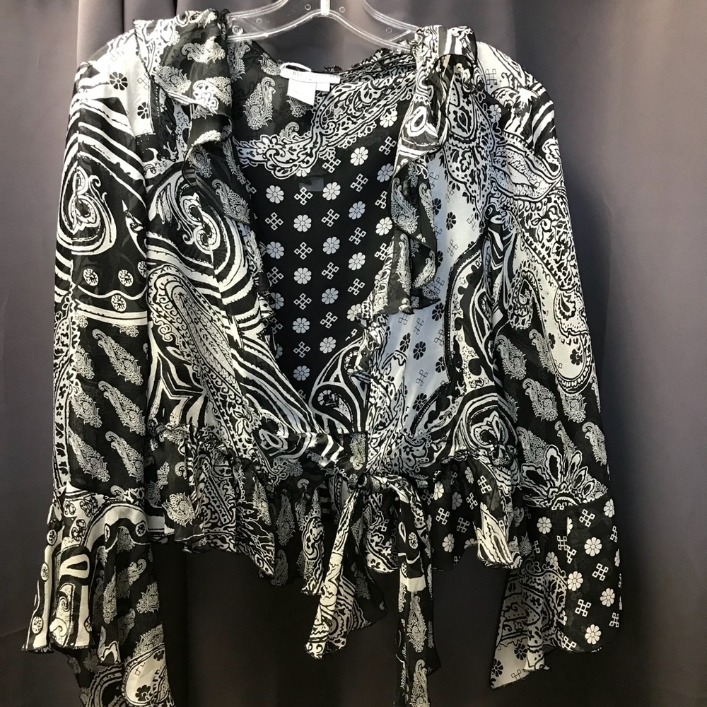Alberto Makali’s sheer top